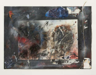Günther Uecker. Untitled (Kopf I)