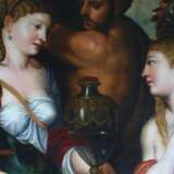 Sc&egrave;ne mythologique Coupe de Cer&egrave;s. Frans Floris de Vriendt. Naturholz 16th century - Foto 6