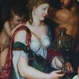 Sc&egrave;ne mythologique Coupe de Cer&egrave;s. Frans Floris de Vriendt. Naturholz 16th century - Foto 7