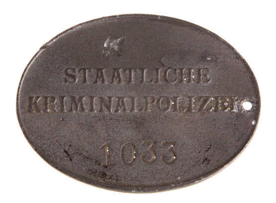 Medaille *Staatliche Kriminalpolizei* - photo 2