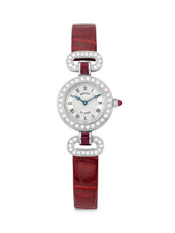 BREGUET, LADY'S DIAMOND AND RUBY-SET WRISTWATCH, REF. 8351 - фото 1