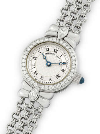 BREGUET, LADY'S WHITE GOLD AND DIAMOND-SET BRACELET WATCH, REF. 8611 - photo 2