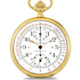 ANON, SINGLE BUTTON CHRONOGRAPH POCKET WATCH - photo 1