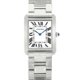 CARTIER, STAINLESS STEEL TANK WITH BRACELET - Foto 1
