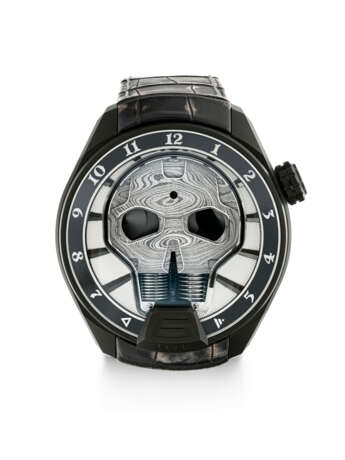HYT, SKULL BAD BOY, LIMITED EDITION OF 50 PIECES, REF. 151-DL-43-NF-AS - фото 1