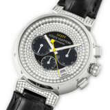 LOUIS VUITTON, TAMBOUR, WHITE GOLD AND DIAMOND-SET CHRONOGRAPH WRISTWATCH - photo 2