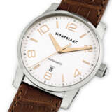 MONTBLANC, STAINLESS STEEL WRISTWATCH - photo 2