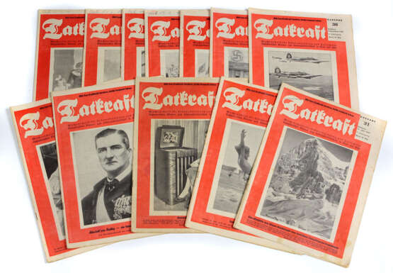 14 Propaganda Hefte *Tatkraft* 1938 - photo 1
