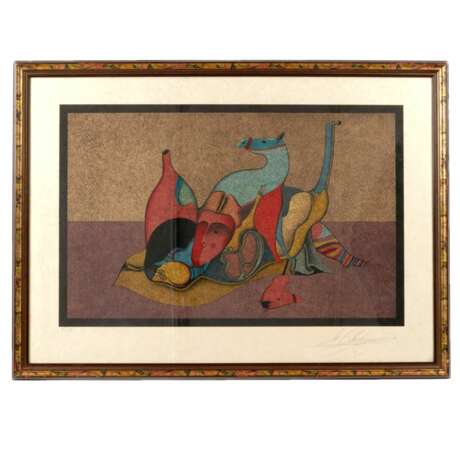 Mikhail Shemyakin. Still life. Authors Lithography. Lithograph The end of the 20th century - photo 4