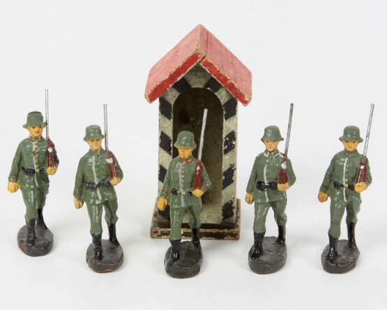 5 Massesoldaten mit Schildhaus - photo 1