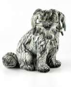 Fayence. Figurine Bolonka 