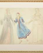 Übersicht. Croquis de costumes 