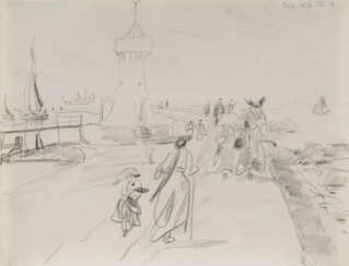 Lyonel Feininger. Mole von Swinemünde