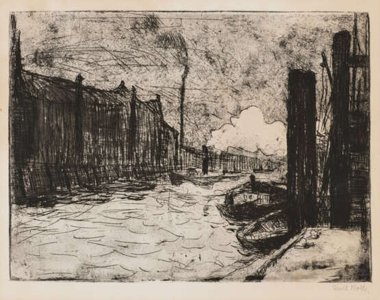 Emil Nolde. Hamburger Freihafen - Foto 1