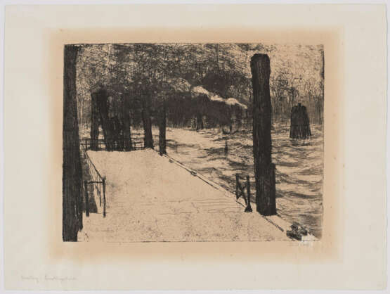 Emil Nolde. Hamburg, Landungsbrücke - photo 2