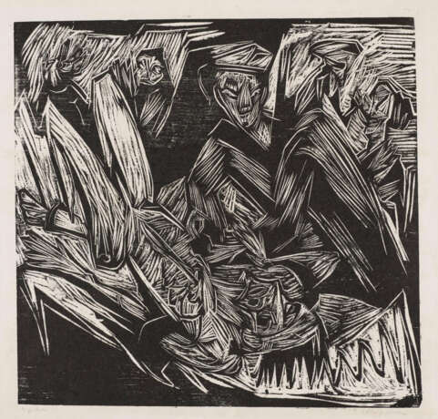 Ernst Ludwig Kirchner. Absaloms Tod - photo 1