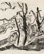 Обзор. Ernst Ludwig Kirchner. Blühende Kirschbäume