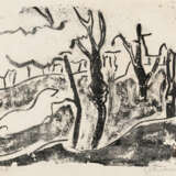 Ernst Ludwig Kirchner. Blühende Kirschbäume - photo 1