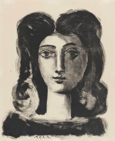 Pablo Picasso. Tête de jeune fille - фото 1