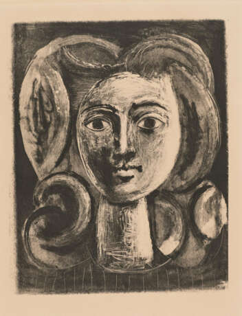 Pablo Picasso. Tête de jeune fille - photo 1