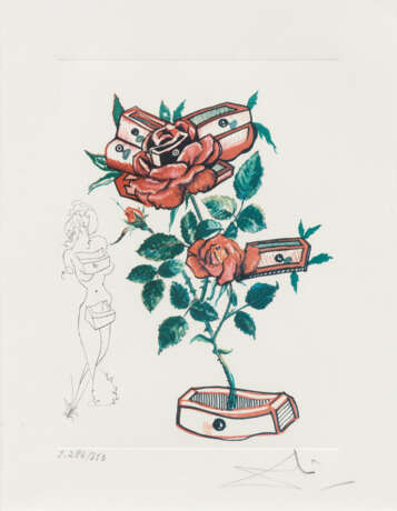 Salvador Dalí. Surrealistische Blumen - Foto 2