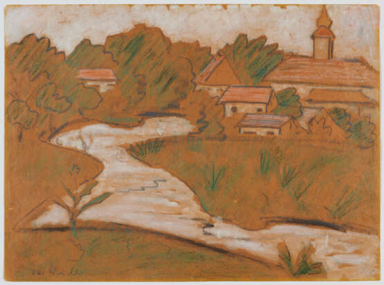 Otto Mueller. Dorf am Fluss - photo 2