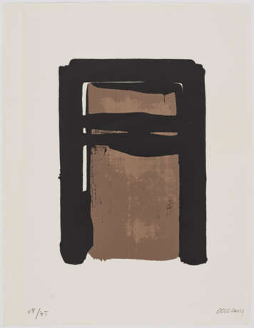 Pierre Soulages. Serigraphie No. 10 - Foto 2
