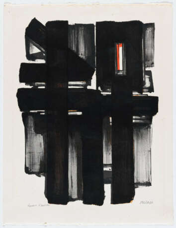 Pierre Soulages. Lithographie No. 2 - Foto 2