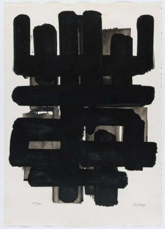 Pierre Soulages. Lithographie No. 3 - photo 2