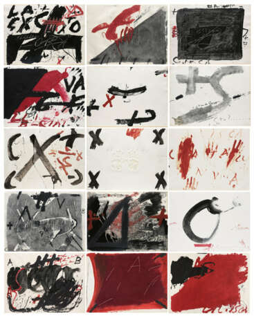 Antoni Tàpies. Negre i Roig - фото 1