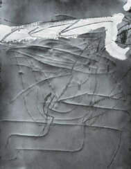 Antoni Tàpies. Graffiti in Relief on Grey