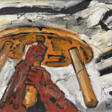 Werner Büttner. Die Russische Revolution - vom Hörensagen und in Öl - Zorn - Now at the auction