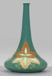 Seltene Meissen Jugendstil-Vase mit Pâte-sur-Pâte-Malerei