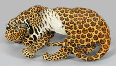 Jugendstil-Tierfigur "Panther"