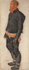 JAKOWLEW, ALEXANDER (1887-1938). Porträt von einem chinesischen Mann