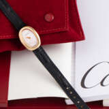 CARTIER, BAIGNOIRE MINI REF. 2333, AN EXTREMELY ATTRACTIVE PINK GOLD QUARTZ WRISTWATCH WITH PINK MOTHER OF PEARL DIAL - Foto 4