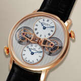 ARNOLD & SON, 'DTE DOUBLE TOURBILLON ESCAPEMENT' REF. 38.3.1.01, A FINE LIMITED EDITION PINKGOLD MANUAL-WINDING WRISTWATCH, - фото 2