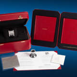 CARTIER, TANK LOUIS REF. W5310012, AN ELEGANT WHITE GOLD MANUAL-WINDING SKELETONIZED WRISTWATCH - photo 4