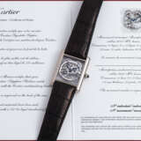 CARTIER, TANK LOUIS REF. W5310012, AN ELEGANT WHITE GOLD MANUAL-WINDING SKELETONIZED WRISTWATCH - photo 5