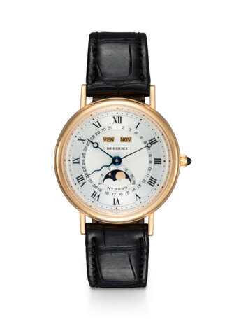 BREGUET, REF. 3040BA ‘SERPENTINE’, A FINE GOLD AUTOMATIC TRIPLE CALENDAR WRISTWATCH WITH MOONPHASE - Foto 1