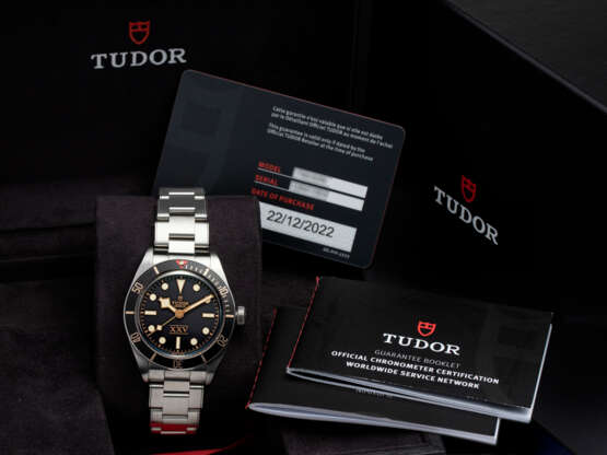 TUDOR, BLACK BAY 58 ‘XXV’, A RARE STAINLESS STEEL AUTOMATIC WRISTWATCH MADE FOR ‘WATCHES OF SWITZERLAND’ - фото 4