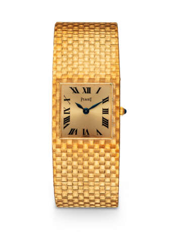 PIAGET, REF. 9131, A VERY FINE VINTAGE 18K YELLOW GOLD WRISTWATCH - photo 1