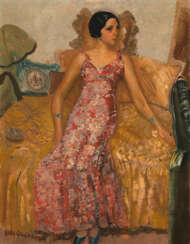 GRIGORIEV, BORIS (1886–1939). Portrait of Selma Alexander