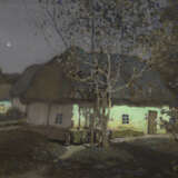 SVETLITSKY, GRIGORY (1872–1948). Ukrainian Village by Moonlight - фото 1