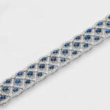 Elegantes Saphir-Brillant-Armband - photo 1