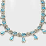 Prachtvolles Topas-Diamant-Collier - фото 1