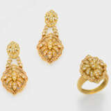 Demi Parure mit Diamanten in Ajour - photo 1