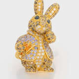 Charmante "Peter the Rabbit"-Diamant-Brosche - Foto 1
