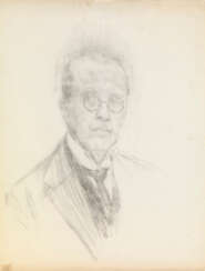 NILUS, PETR (1869–1943). Self-Portrait and A Collection of Sketches