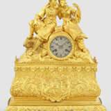 Figuren-Pendule mit Chinoiserien - photo 1
